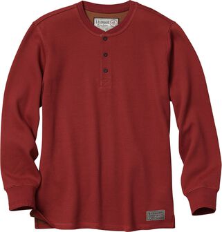 Men's Tough as Buck Double Layer Thermal Henley Shirt