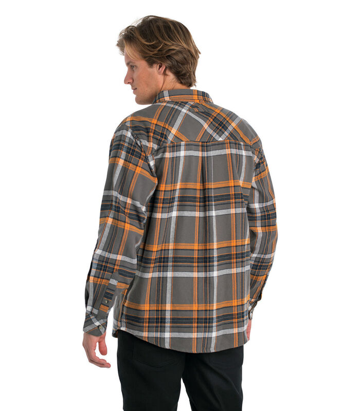 Men's Buck Camp Flannel Shirt image number 4