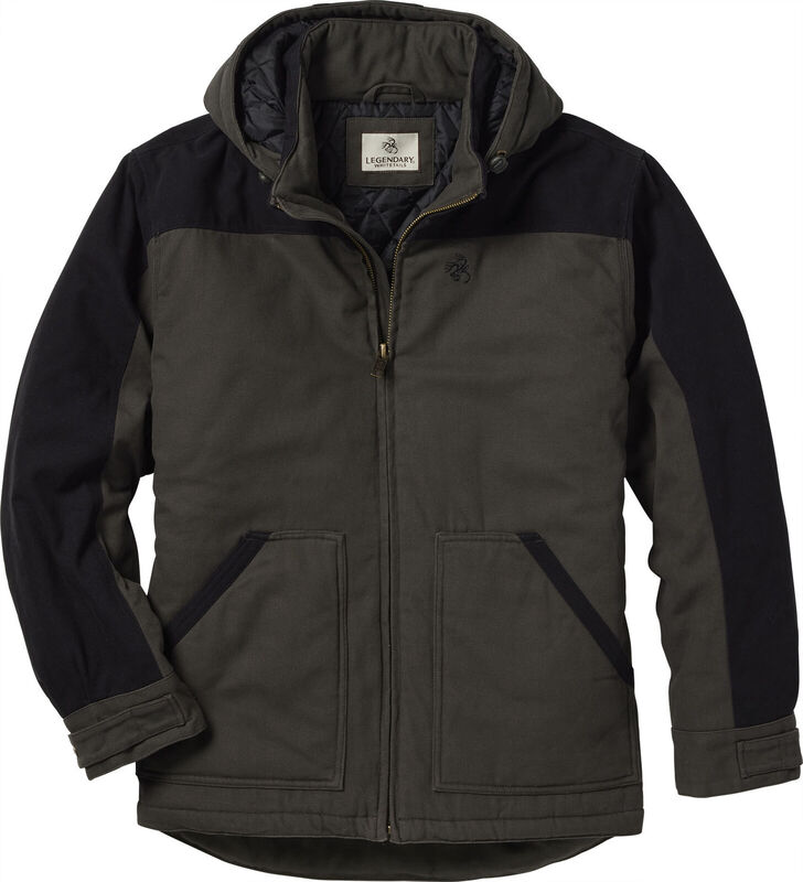 Men's Canvas Cross Trail Big Game Camo Workwear Coat image number 0