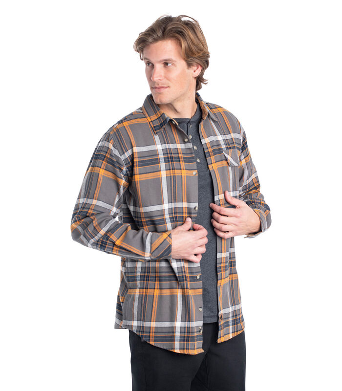 Men's Buck Camp Flannel Shirt image number 3