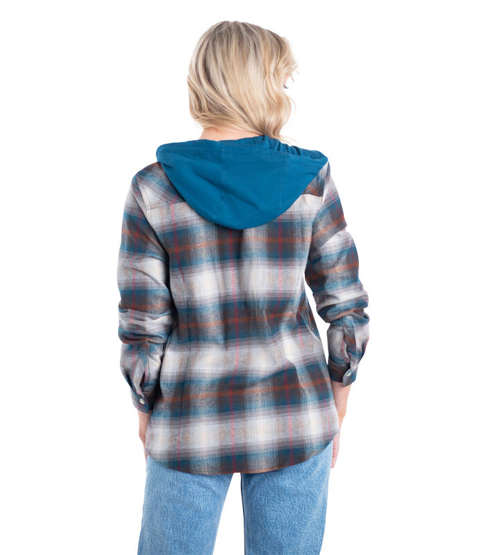 Women's Lumber Jane Hooded Flannel Shirt image number 3