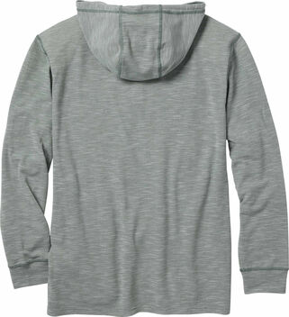 Men's Outdoors Hooded Pullover Performance Henley