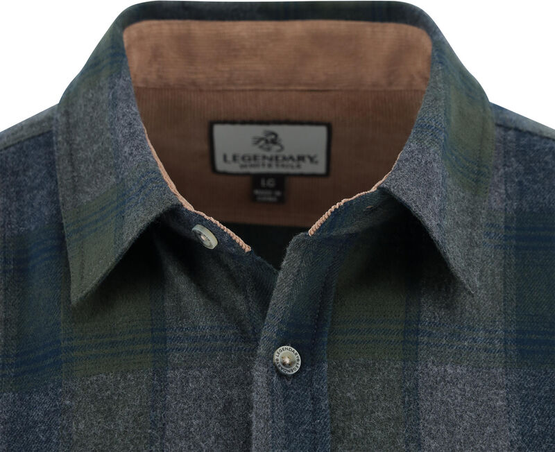 Men's Buck Camp Flannel Shirt image number 3
