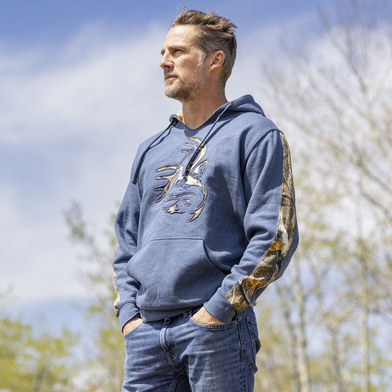 Men's Heavyweight Outfitter Camo Hoodie image number 2