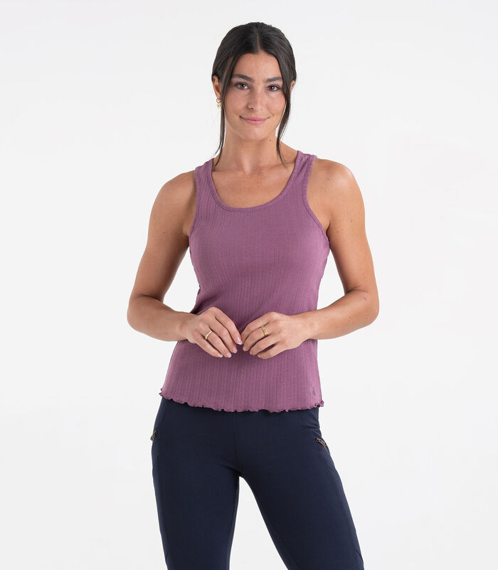 Women's Two Pack Knit Tank Tops image number 4