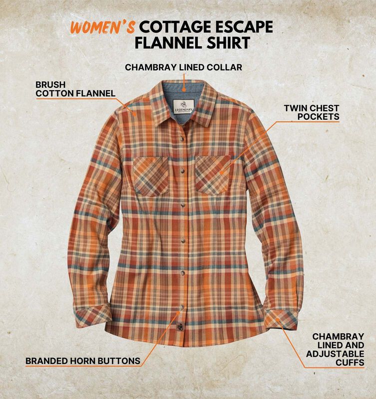Women's Cottage Escape Flannel Shirt image number 2