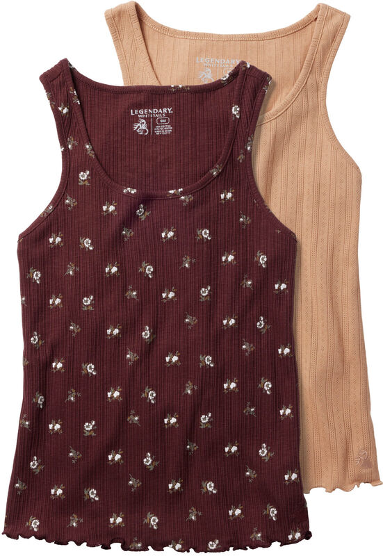 Women's Two Pack Knit Tank Tops image number 0