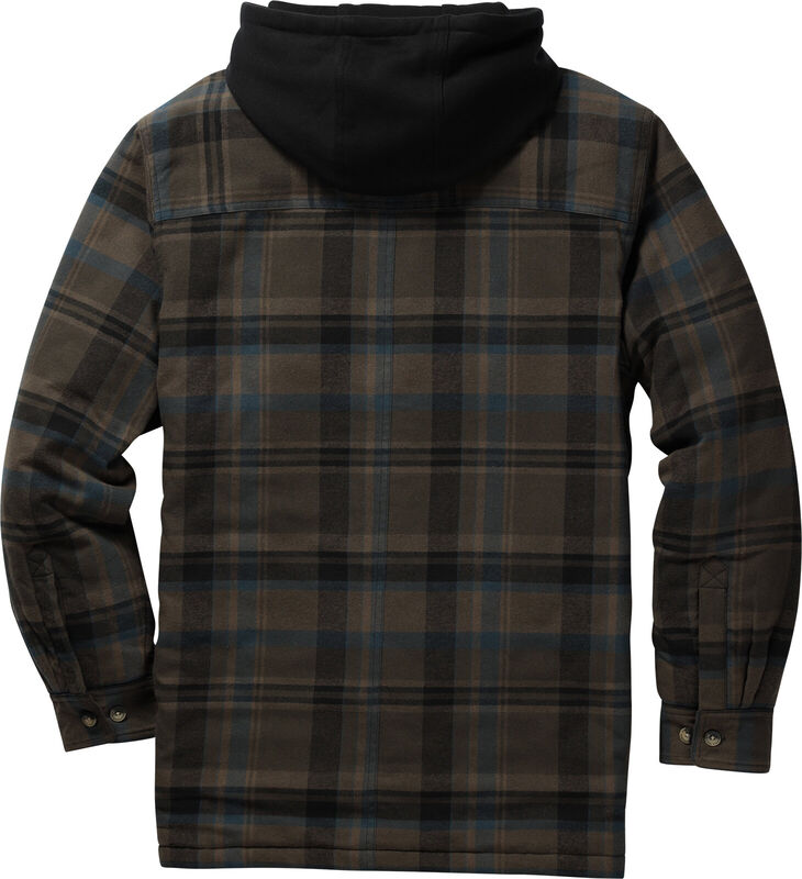 Men's Maplewood Hooded Flannel Shirt Jacket image number 1