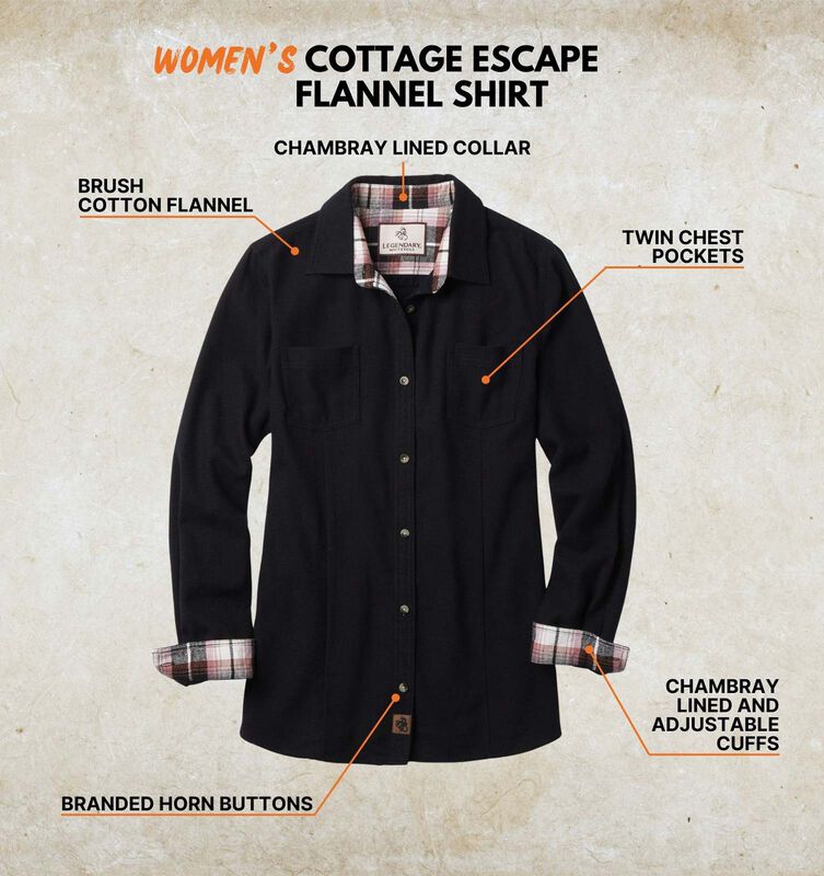 Women's Cottage Escape Flannel Shirt image number 2