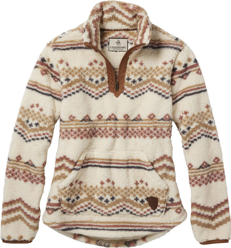 Women's Fuzzy Hide Fleece Pullover image number 0