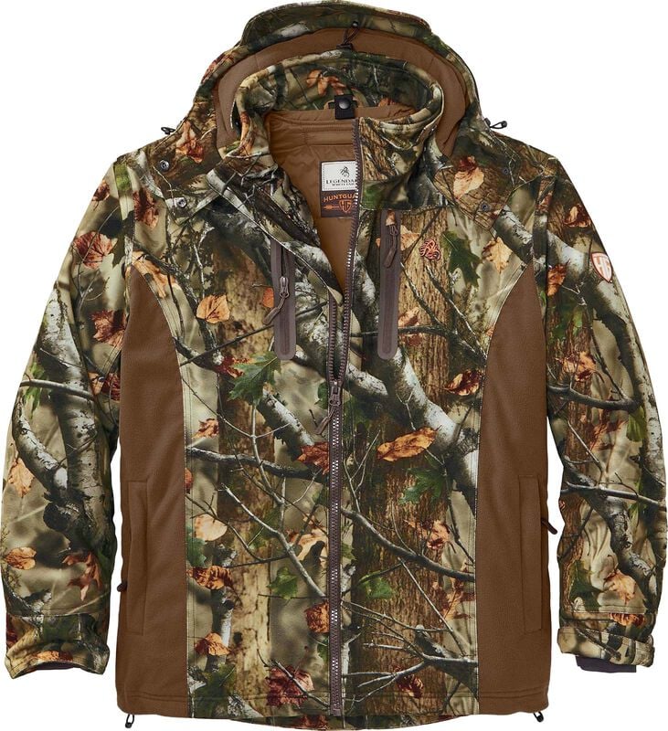 Men's Heavyweight Huntguard Big Game Camo Convertible Hunting Coat image number 2