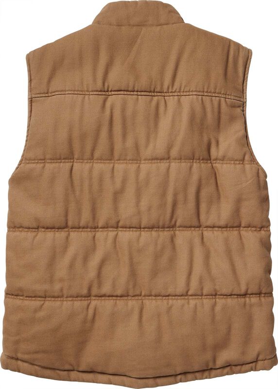 Men's Buck Commander Concealed Carry Cabin Creek Quilted Canvas Vest image number 1
