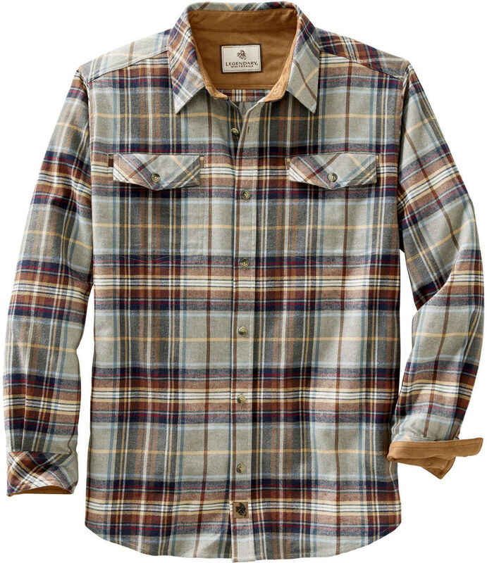 Men's Legendary Stretch Casual Flannel Shirt image number 0