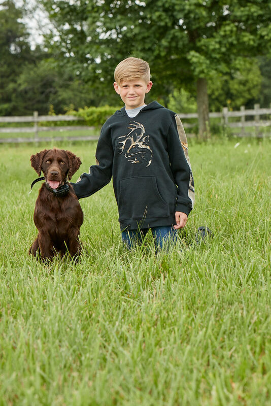 Kids Outfitter Camo Hoodie Sweatshirt image number 3