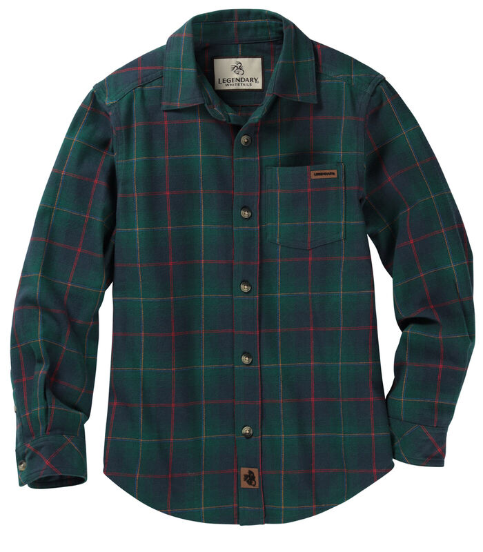 Youth Lumberjack Flannel Shirt image number 0