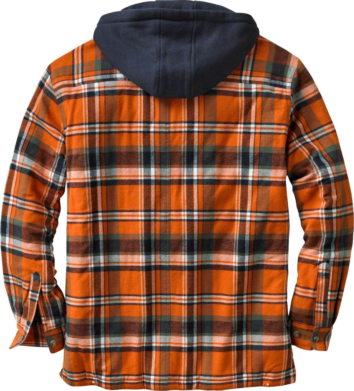 Men's Maplewood Hooded Flannel Jacket | Cozy Insulation for