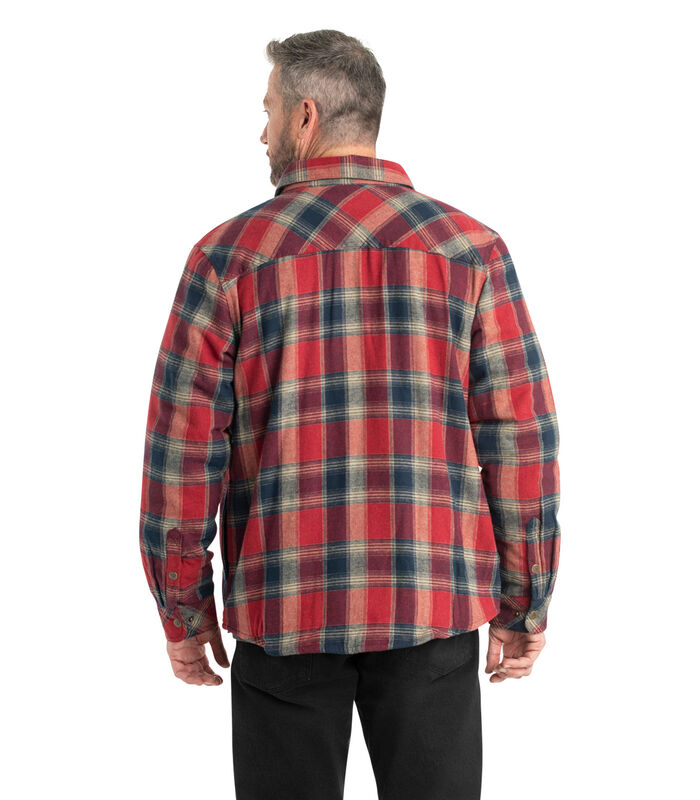 Men's Archer Thermal Lined Flannel Shirt Jacket image number 4