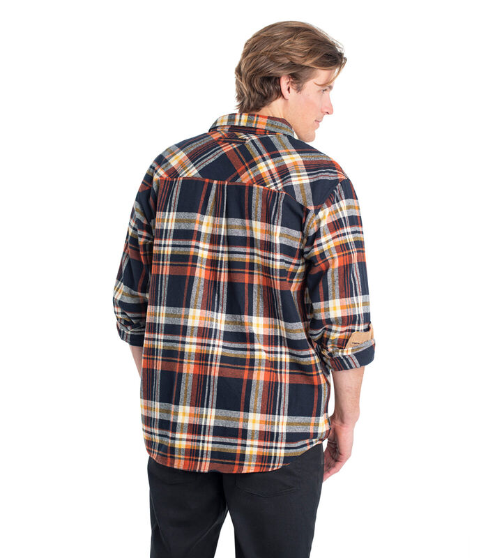 Men's Buck Camp Flannel Shirt image number 4