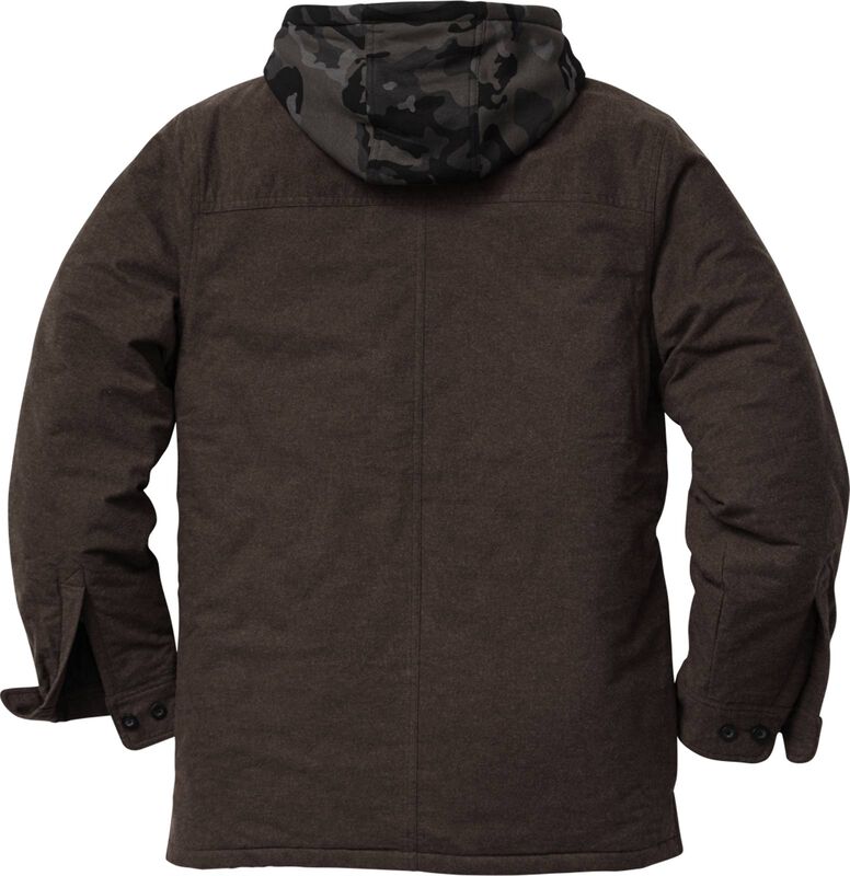 Men's Maplewood Hooded Flannel Shirt Jacket image number 1