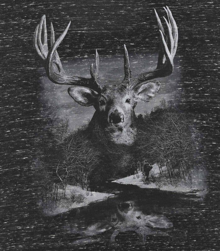 Men's Legendary Buck Marble Short Sleeve T-Shirt image number 2