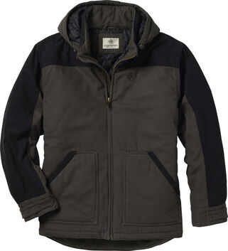 Men's Heavyweight Canvas Cross Trail Big Game Camo Workwear Coat