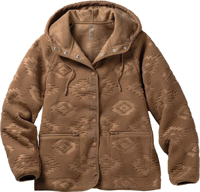 Women&rsquo;s Legendary Outdoors Snap Front Fleece Jacket image number 0