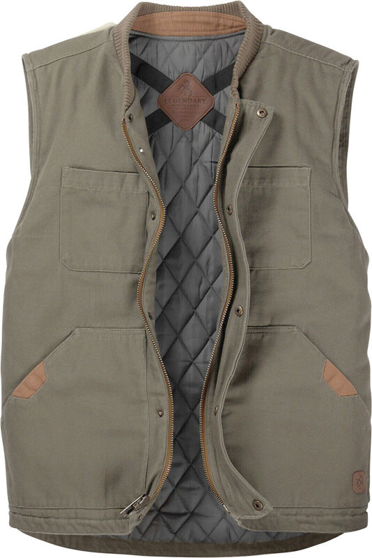 Men's Concealed Carry Canvas Cross Trail Vest image number 0