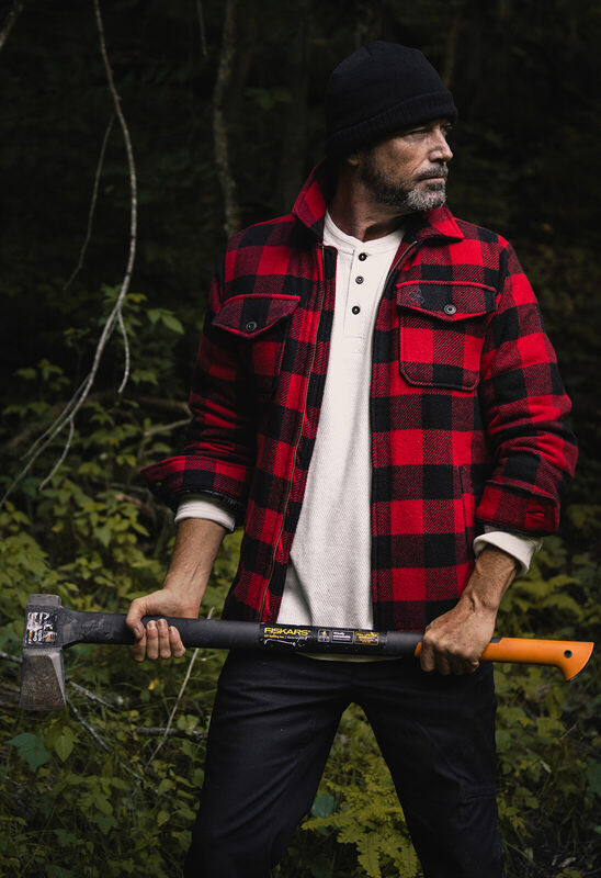 Men's Tough as Buck Outdoorsman Berber Lined Wool Jacket image number 2