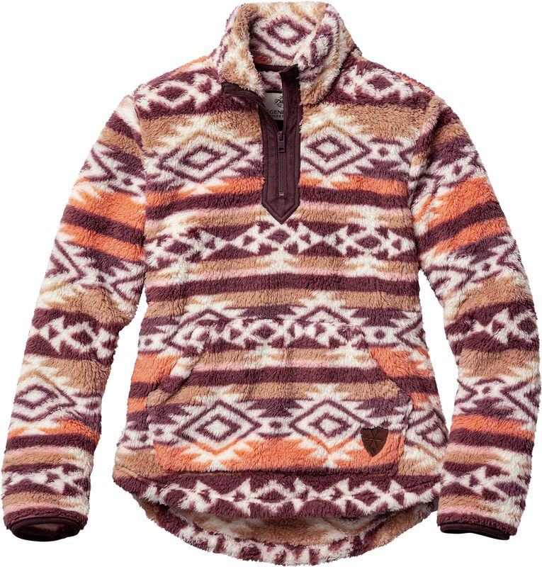 Women's Fuzzy Hide Fleece Pullover image number 0