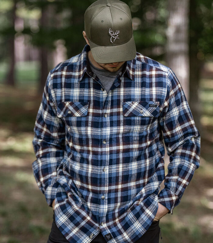 Men's Buck Commander Legacy Flannel Shirt image number 4