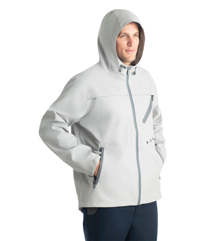 Men's Water Resistant Fishing Rain Jacket image number 3