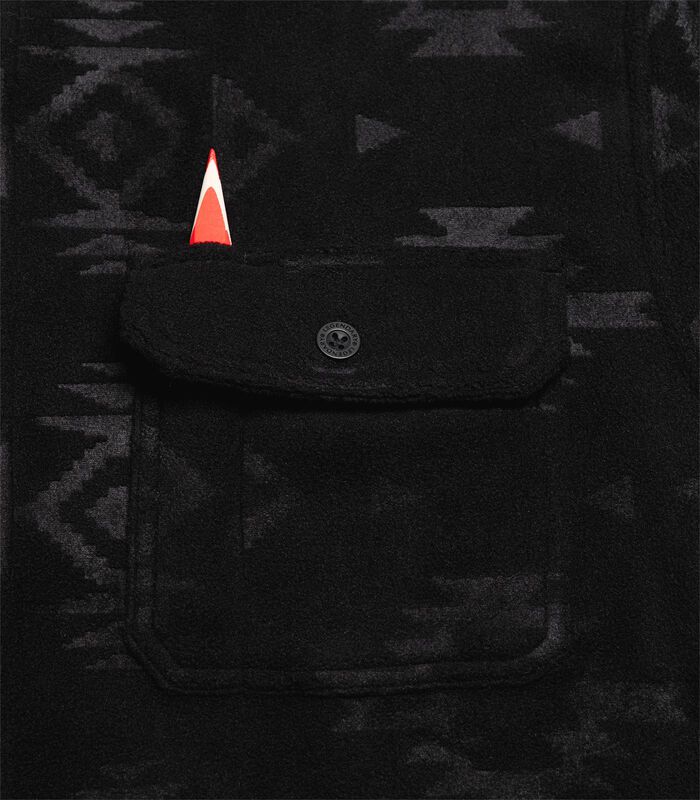 Men's Heavyweight Navigator Fleece Shirt image number 4