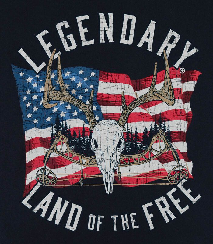 Men's Freedom to Hunt Short Sleeve T-Shirt Made in the USA image number 3