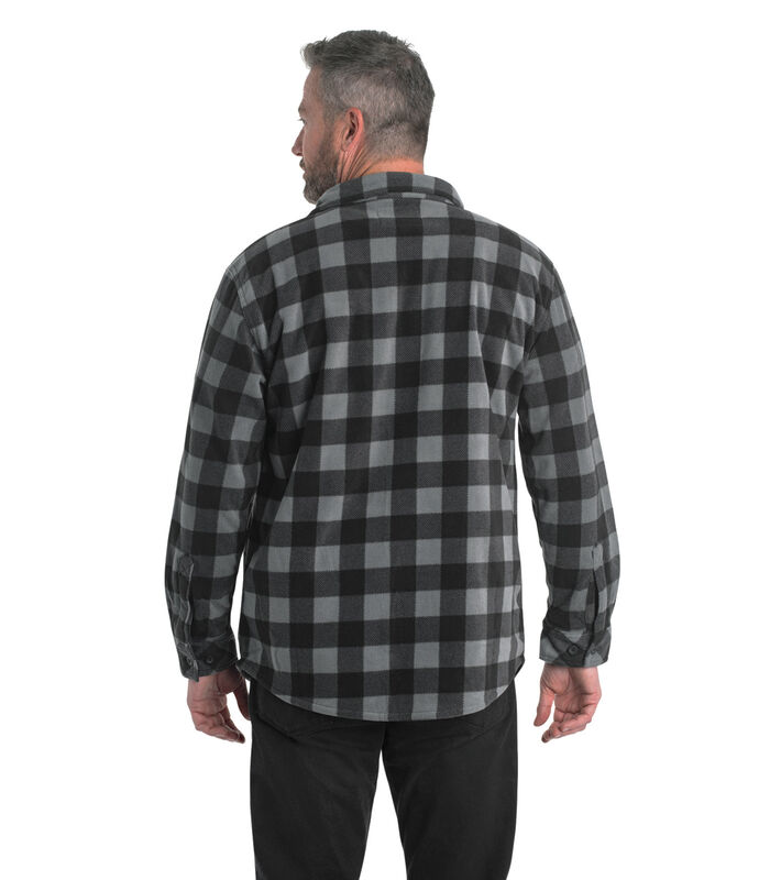Men's Heavyweight Navigator Fleece Shirt image number 4