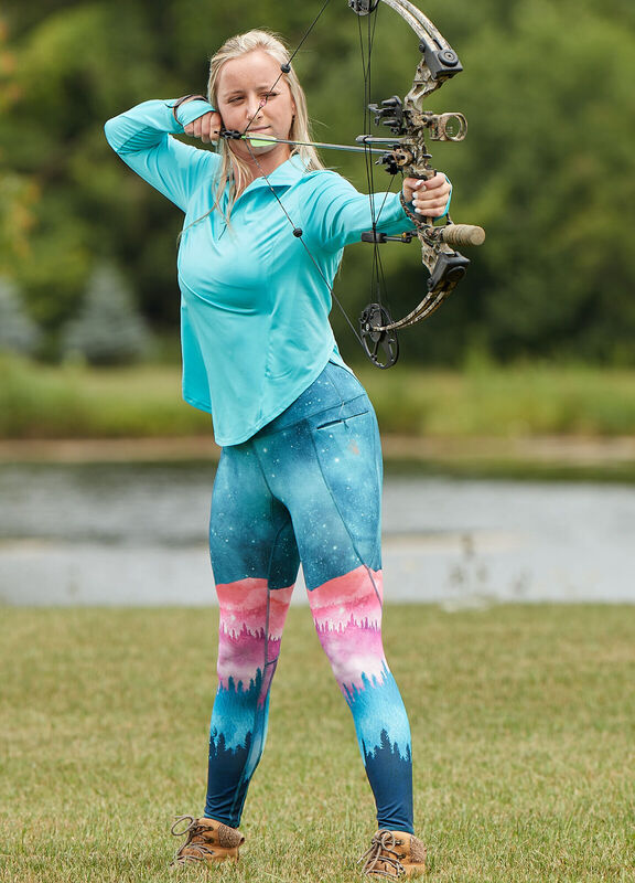 Women's Cool Fitting Trail Blazer Leggings image number 1
