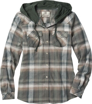 Women's Lumber Jane Hooded Flannel Shirt