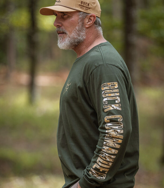 Men's Buck Commander Camo Filled Long Sleeve Shirt image number 4