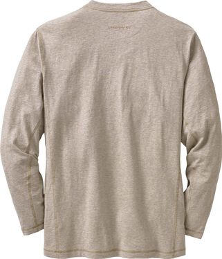 Men's Maverick Slub Henley Long Sleeve Shirt