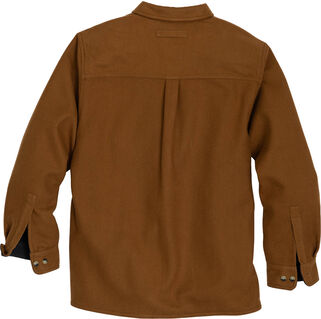 Men's Buck Camp Flannel Fleece Lined Shirt Jacket