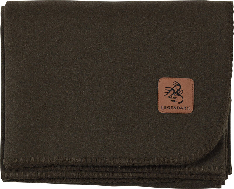 Cozy Wool Cabin Throw Blanket image number 1