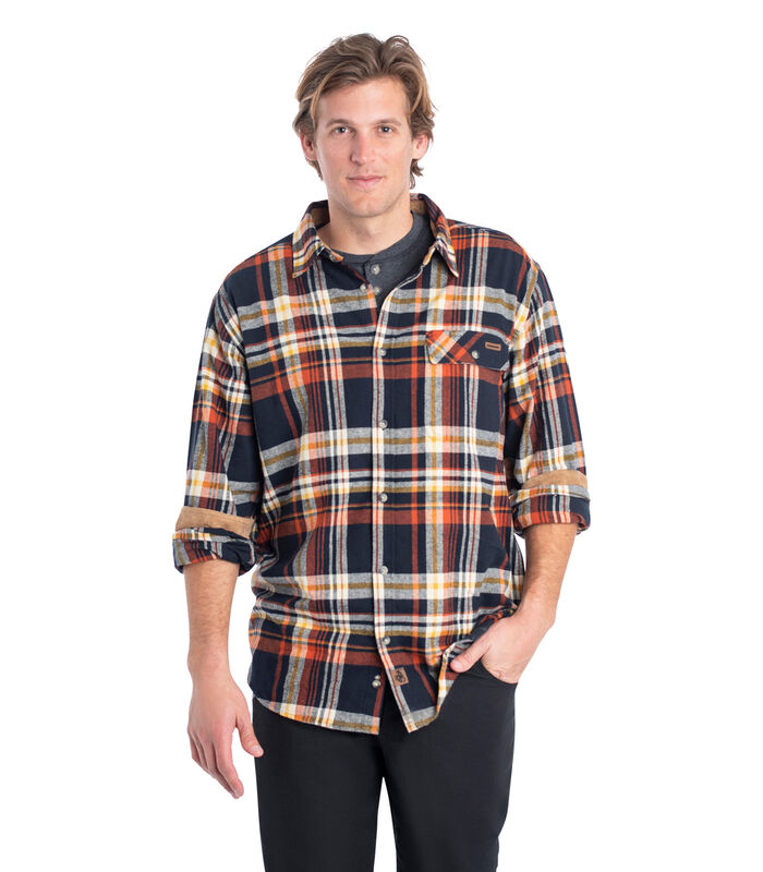 Men's Buck Camp Flannel Shirt image number 3