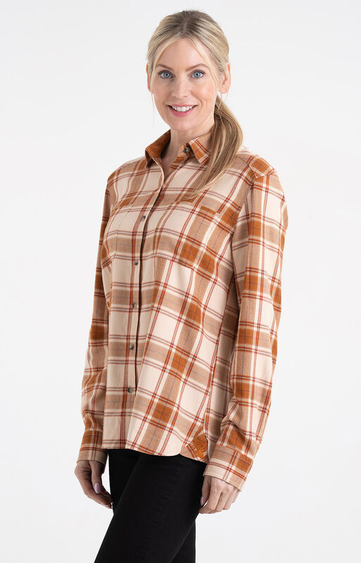Women's Legendary Comfort Fit Flannel Shirt image number 2