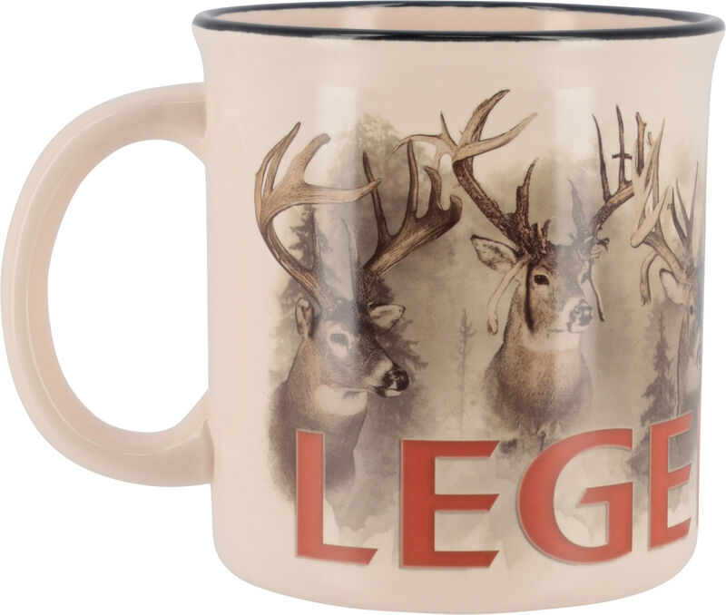 Antler Mug Holder With Two Piece Ceramic Mug Set image number 4