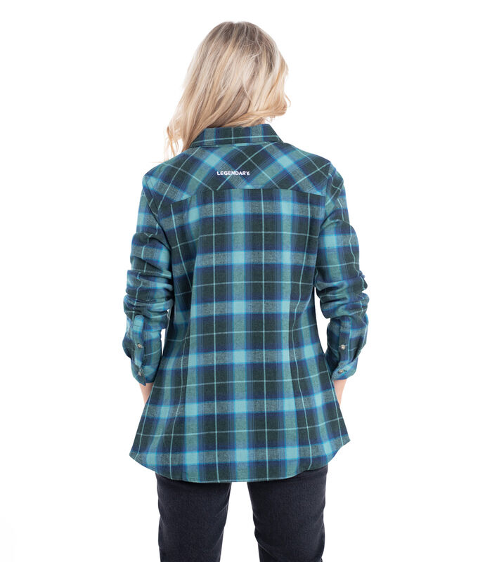 Women's Cottage Escape Flannel Shirt image number 3