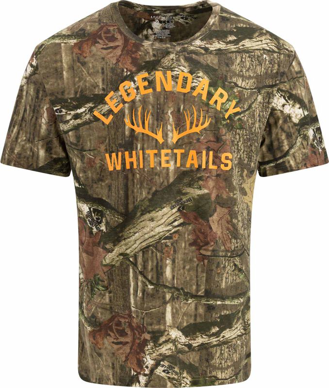 Men's Legendary Mossy Oak Camo Short Sleeve T-Shirt image number 0