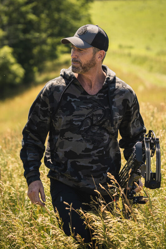 Men's Heavyweight Outfitter Camo Hoodie image number 2