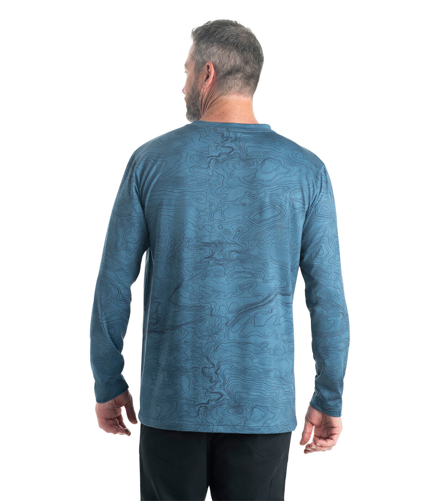 Men's Quick-Dry UPF Long Sleeve Shirt | Sun Protection UPF 50+