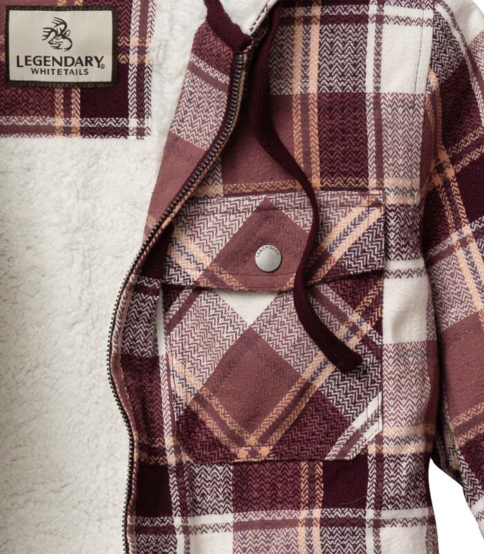 Women's Woodland Berber Shirt Jacket image number 2