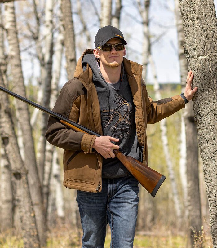 Men's Heavyweight Outfitter Camo Hoodie image number 5