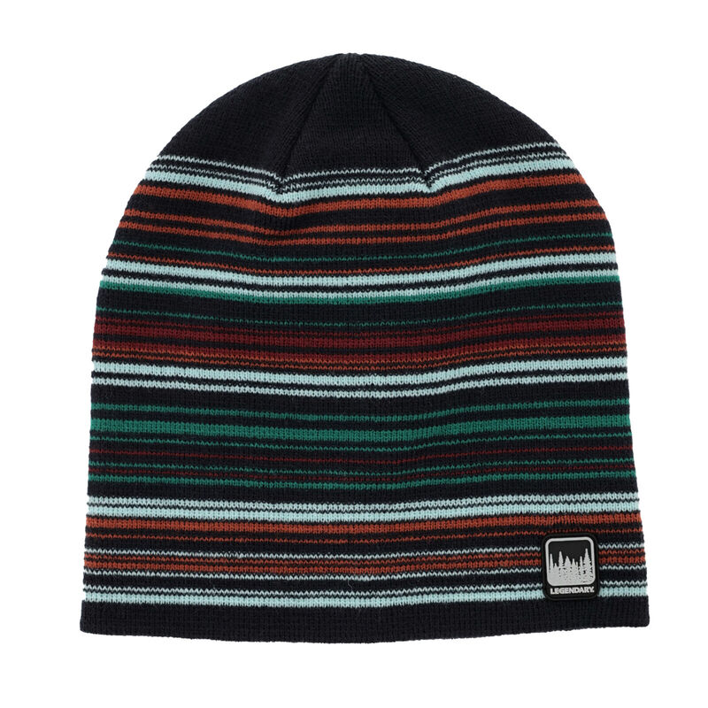 Horizon Stripe Beanie Knit Hat image number 0